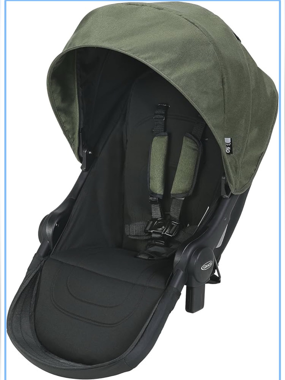 NEW Graco UNO2DUO Stroller Second Seat Jules(green)